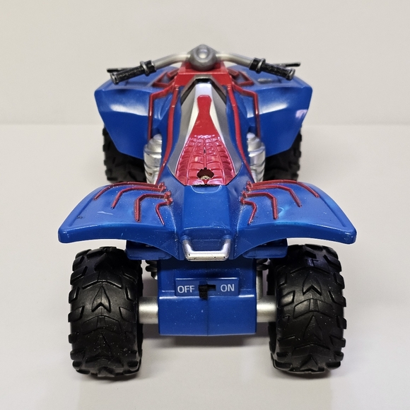 Spider-Man 3 Blue Bump 'N' Go 4-Wheeler | Untested | - Picture 5 of 8